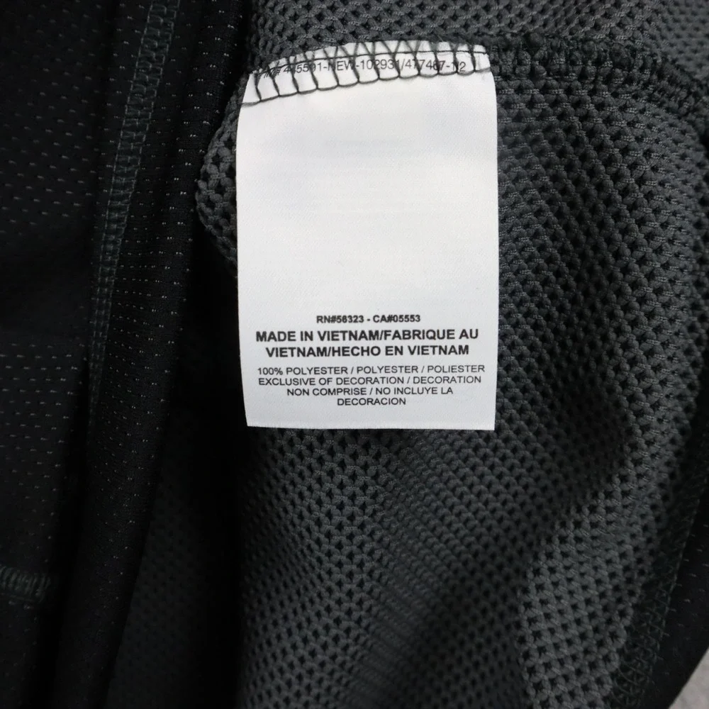 Nike Golf‎ 1/4 Zip Pullover Mens Large Therma-Fit Mock Neck Black Long Sleeve